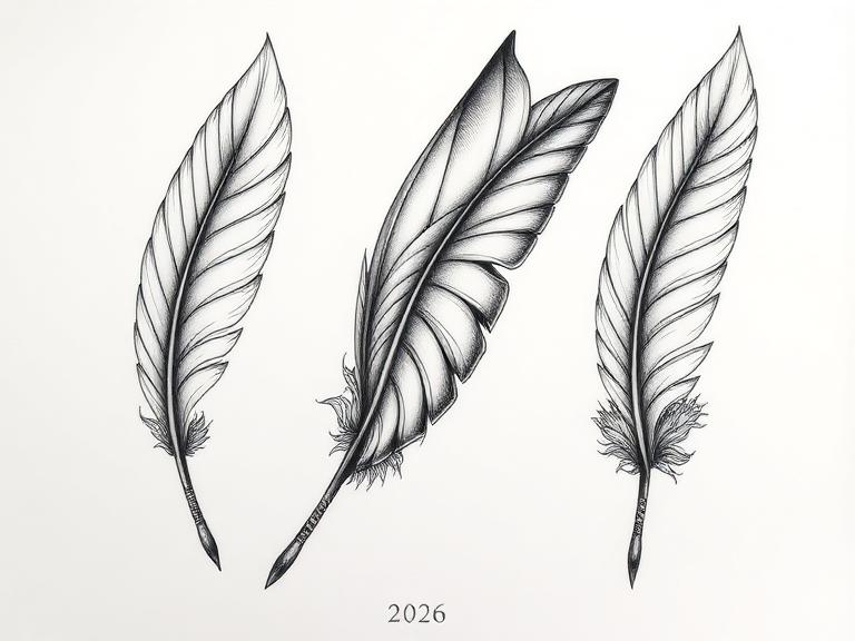 10 Expert Feather Tattoo Design Ideas for 2026