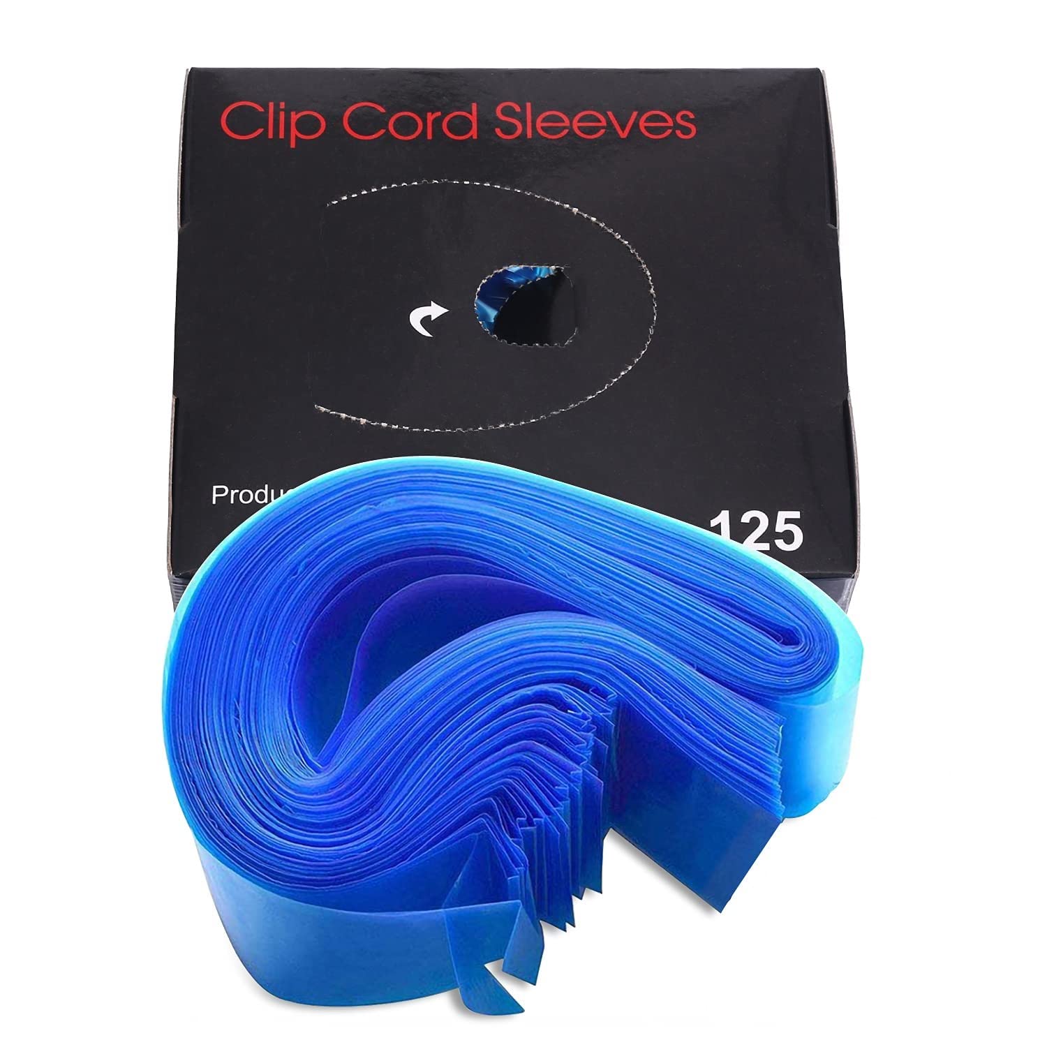 Tattoo Grip Tape & Clip Cord Covers Set – 6 Rollen Tape, 125 Stück Hüllen, Selbstklebend, Für Tattoo-Maschinen