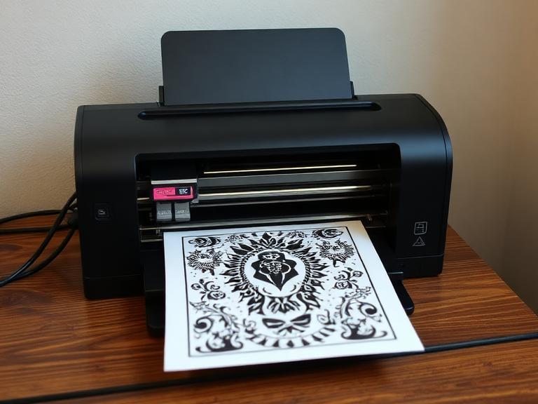 Can a normal printer print tattoo stencils?