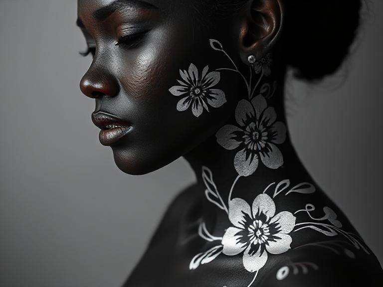 Top 12 White Ink Tattoo Ideas for Dark Skin in 2025
