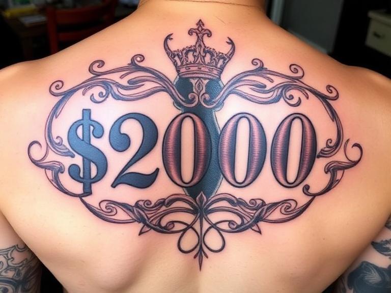 How big is a $2000 tattoo in 2026? An Expert Industry Guide