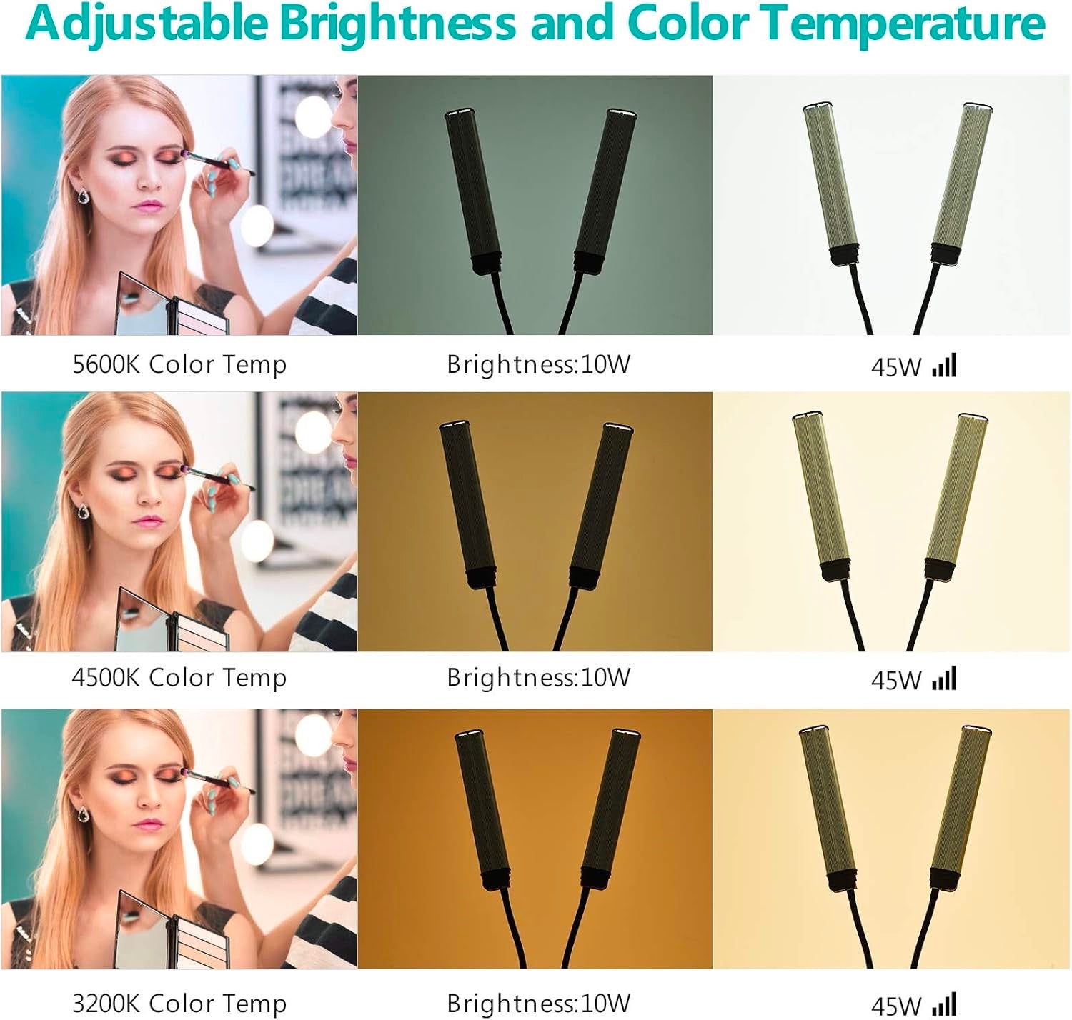Inksoul Flexible de doble brazos LED LED LIGHT