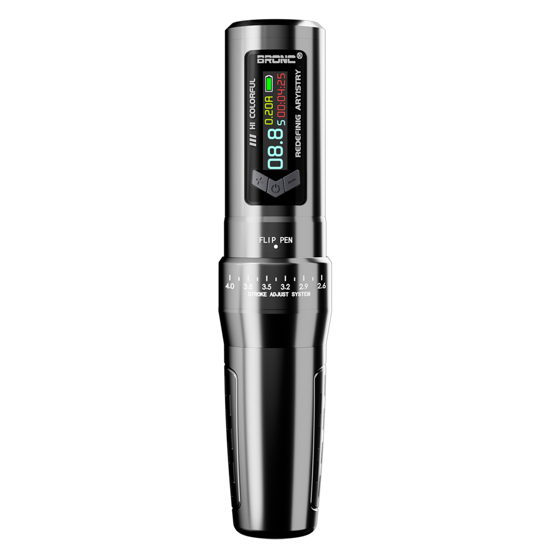 Bronc Siren verstellbare drahtlose Tattoo Stift