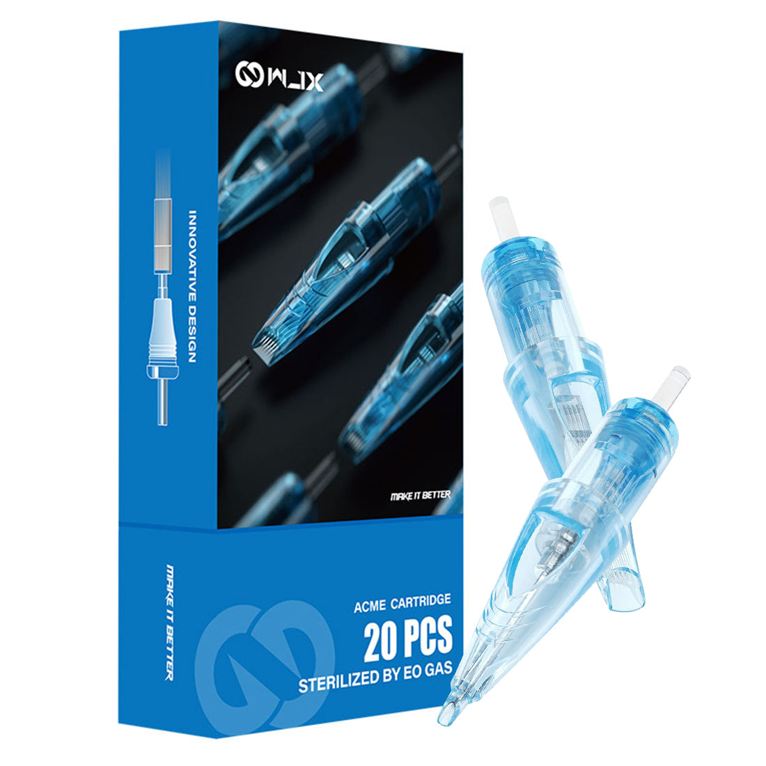 WJX Professional Tattoo Cartridges Needles - Box of 20