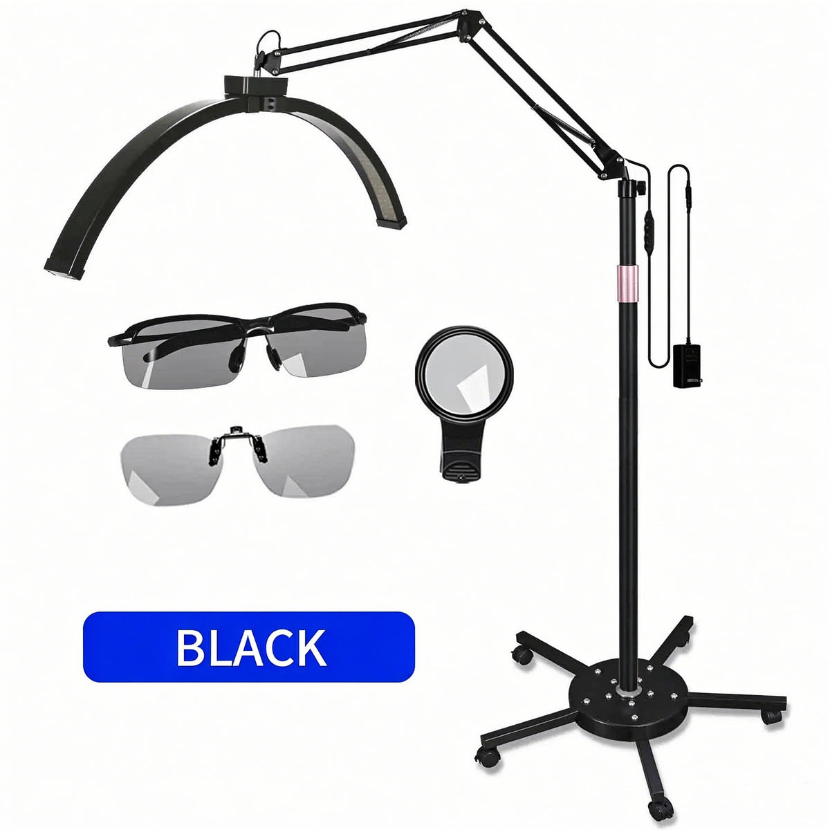 TAIDU X5 Anti-Glare Floor Stand Tattoo Shading Light
