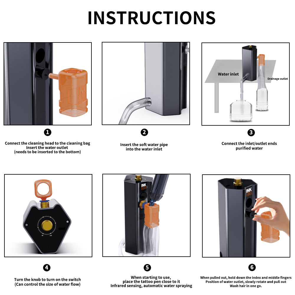 INKSOUL® Needle Washer Kit