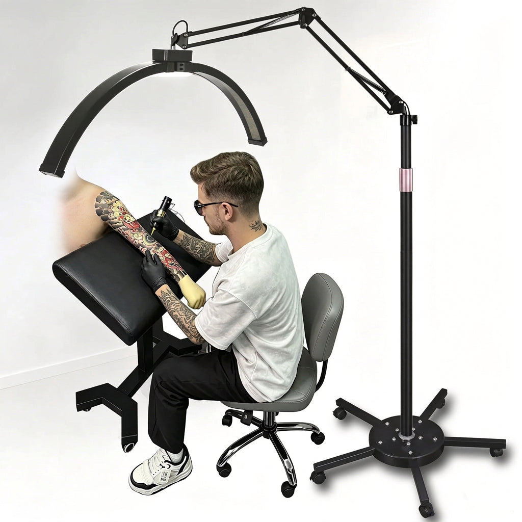 TAIDU X5 Anti-Glare Floor Stand Tattoo Shading Light