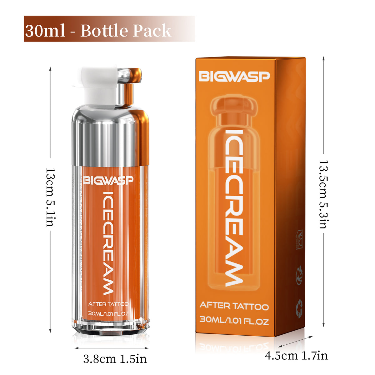 BIGWASP IceCream Tattoo Aftercares Repair Cream - view 2