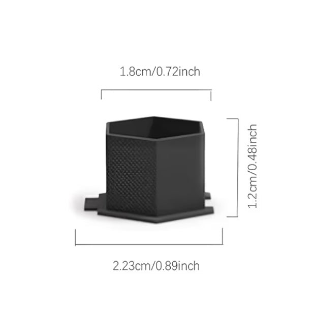 INKSOUL Disposable Silicone Tattoo Ink Caps 200Pcs/Set Hexagon Splicable