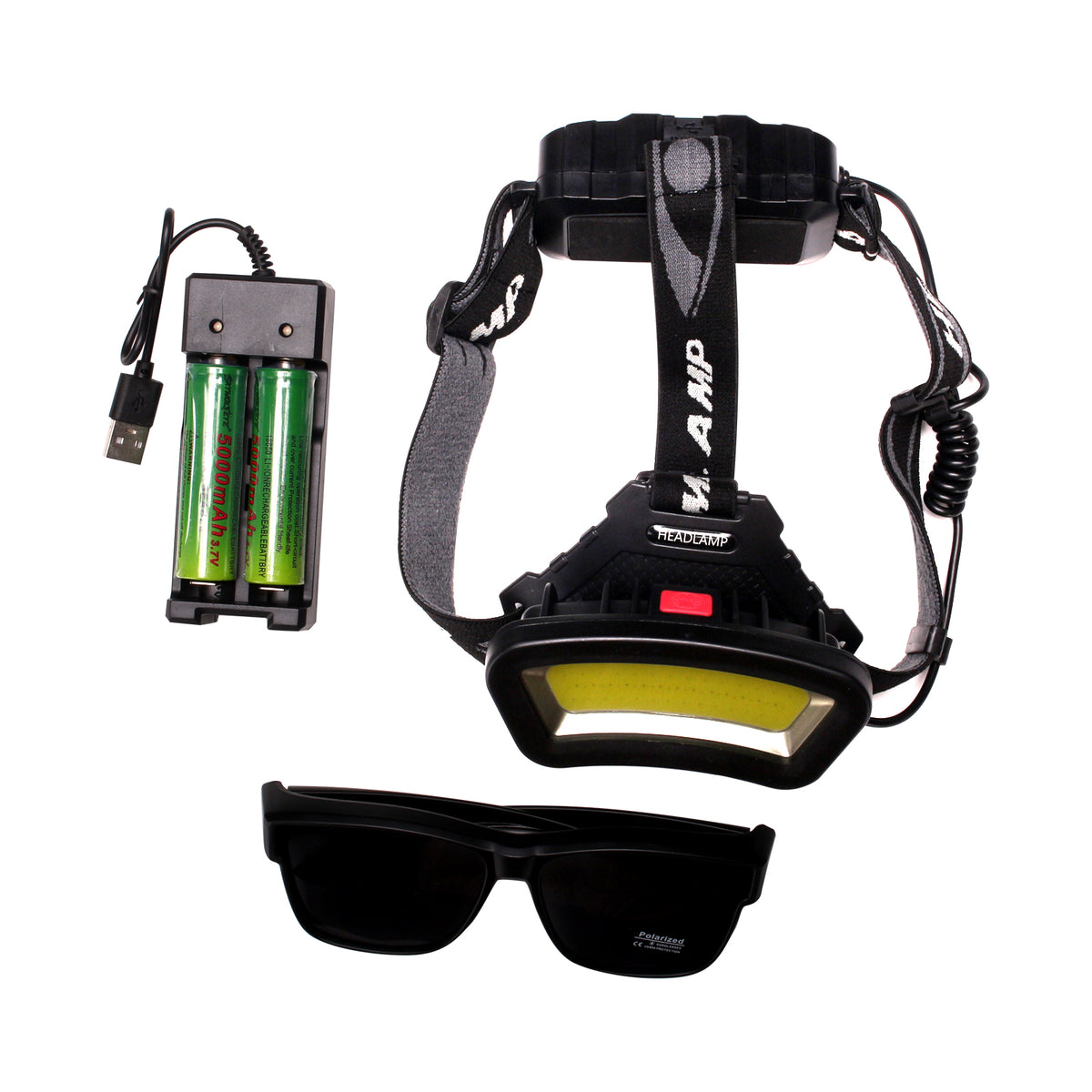 INKSOUL® Tattoo Work Polarized Headlight & Magic Glasses Anti Glare Kit - view 4