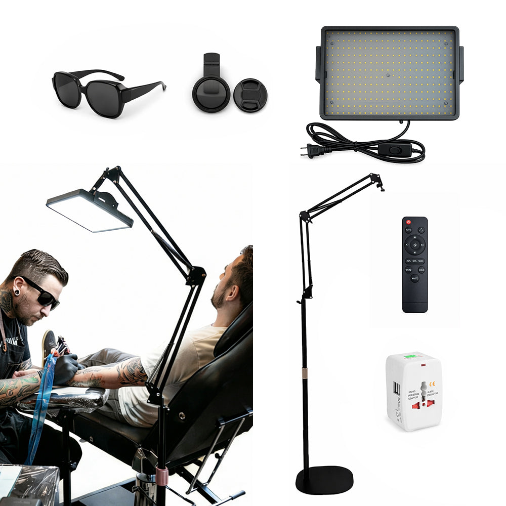 INKSOUL® Tattoo removal reflective work & photography light kit