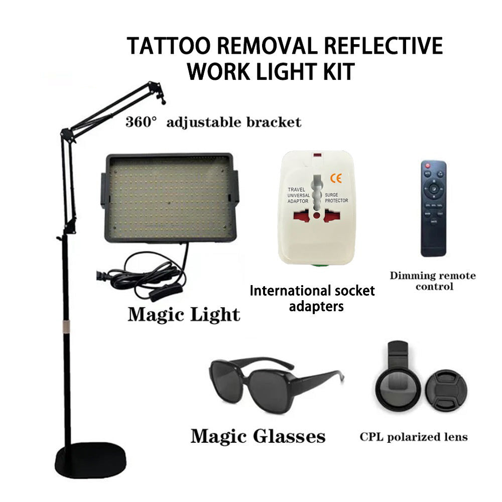 Kit di luce riflettente di rimozione del tatuaggio inksul®