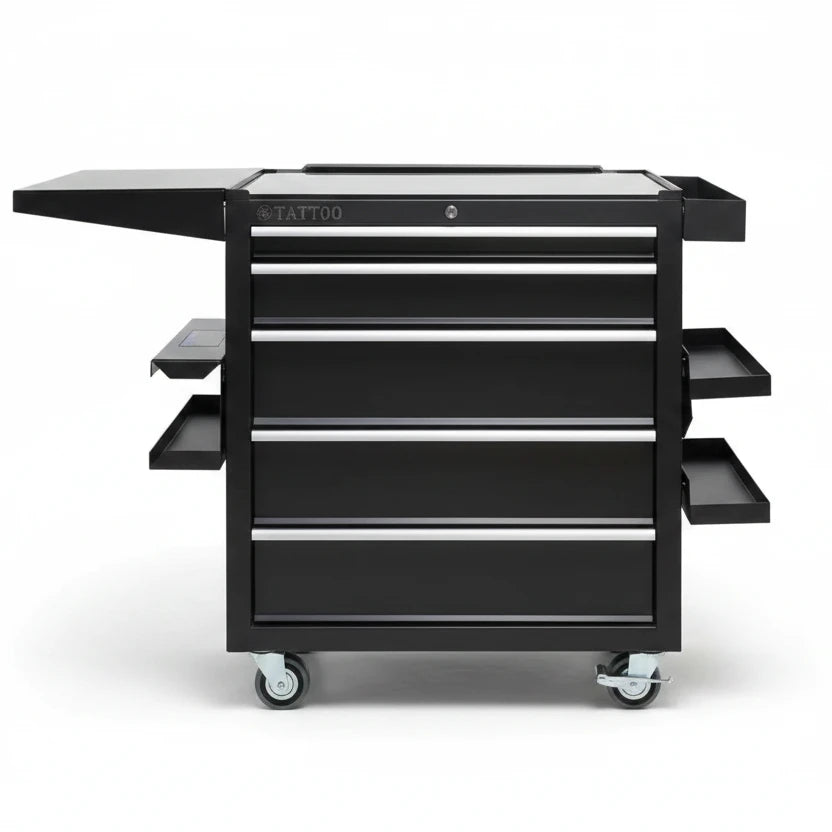 Multifunctional tattoo tool workbench tool car