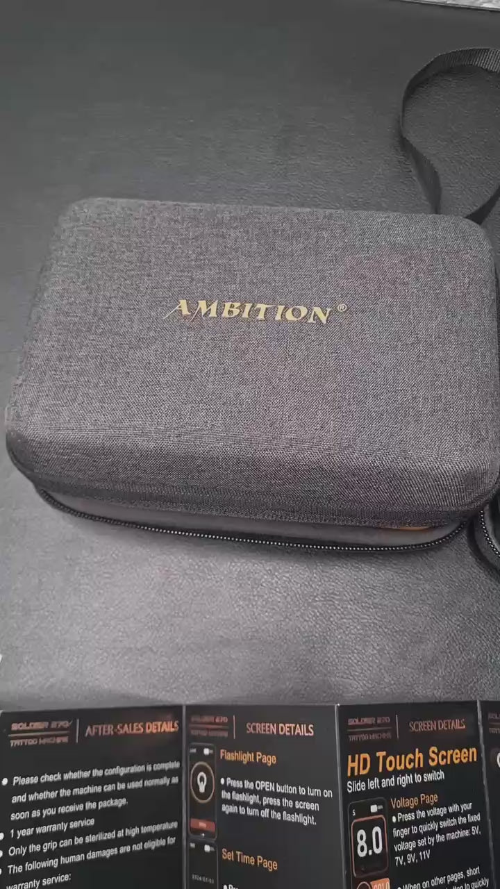 Ambition Soldier 270 Wireless Tattoo Pen Machine