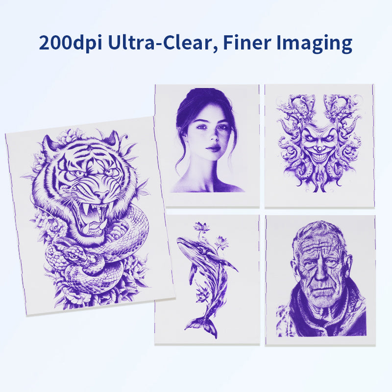 AIMO T08FD tattoo transfer printer touch screen