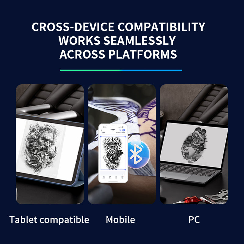 AIMO T08FD tattoo transfer printer touch screen