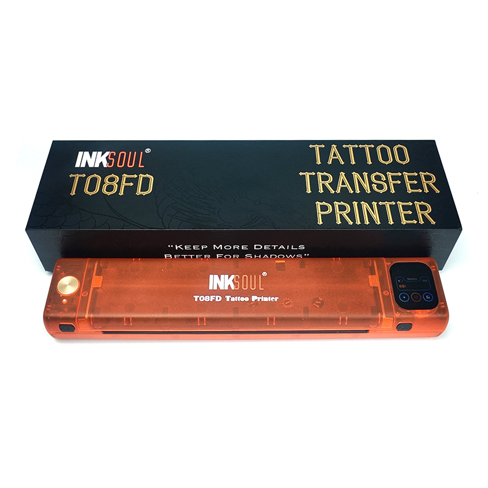 INKSOUL® T08FD tattoo transfer printer touch screen
