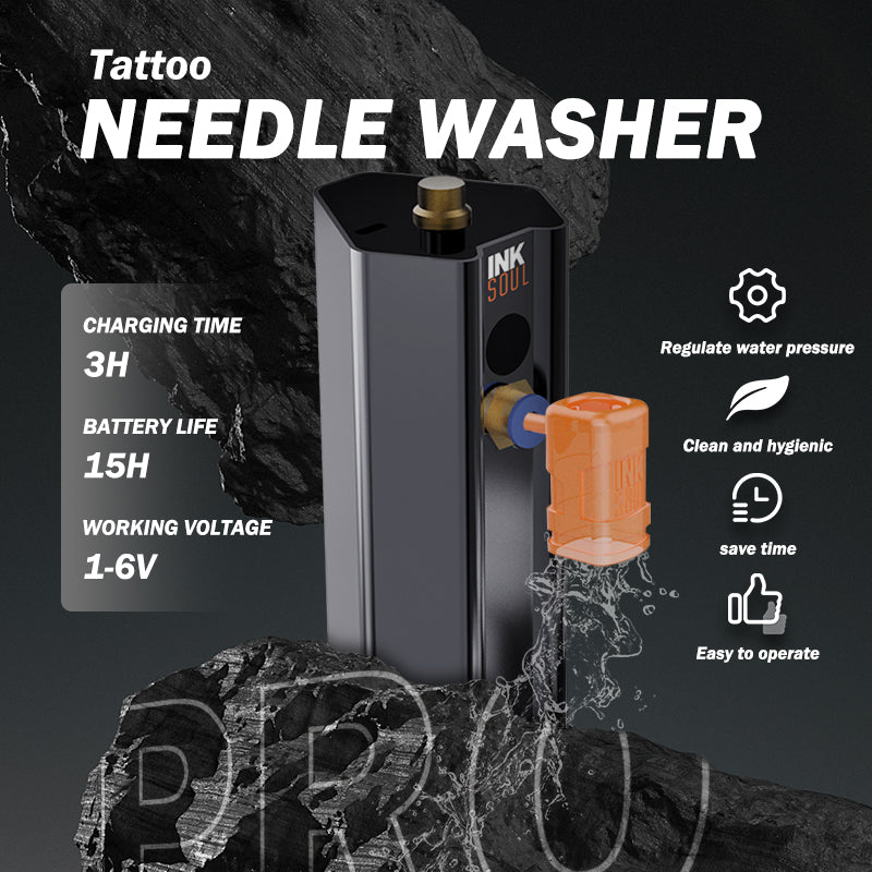 INKSOUL Tattoo Needle Washer PRO professional studio cleaning equipment