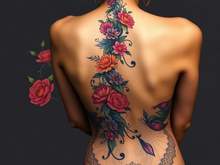 8 Creative Spine Tattoo Designs for Women in 2026