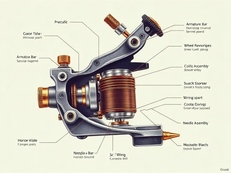 The Mechanics of Ink: Coil Tattoo Machine How It Works