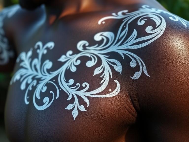Does white ink on black tattoos last?