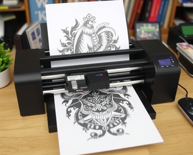 How to Load Paper Into a Tattoo Stencil Printer?