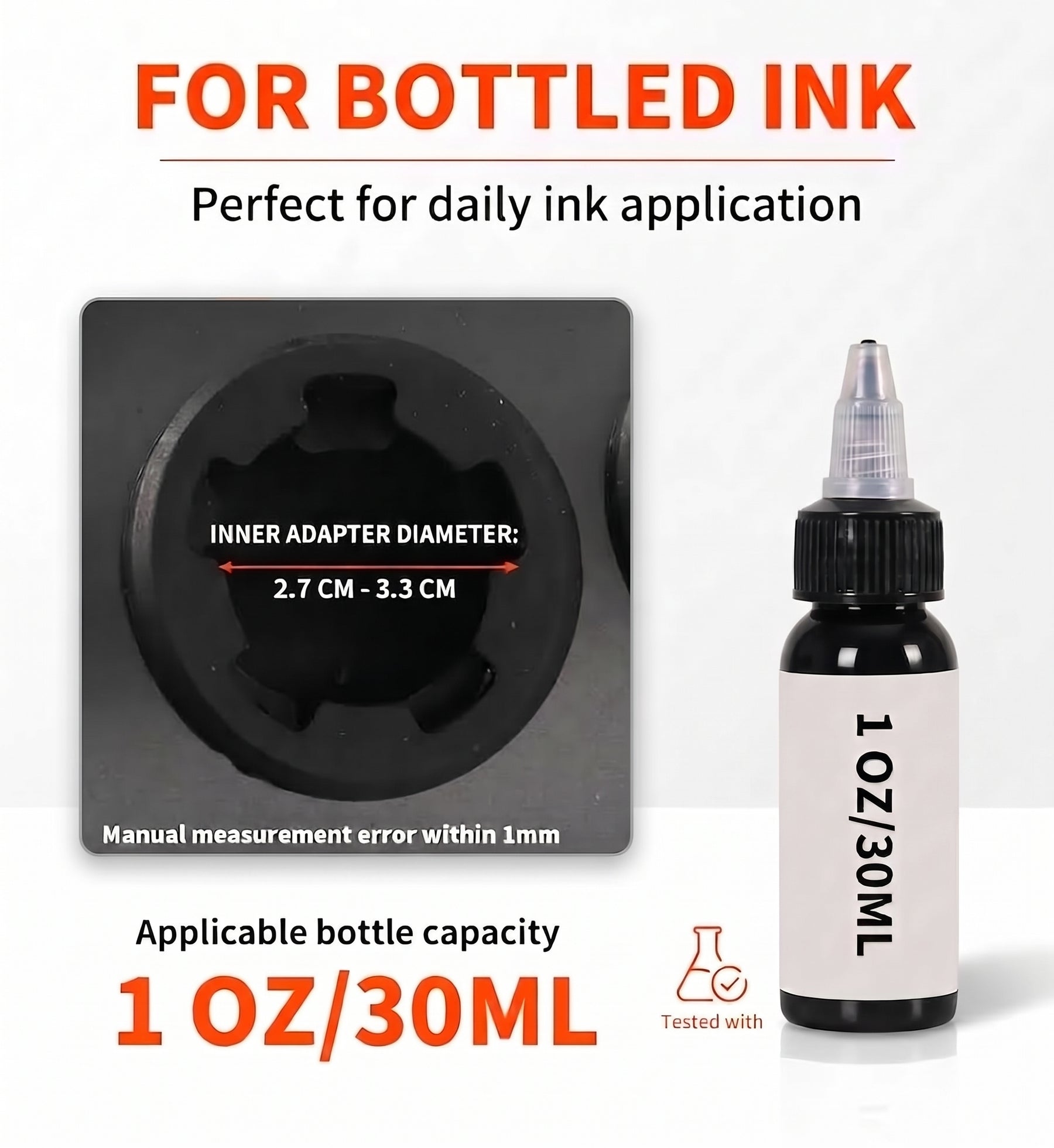 INKSOUL® Rotating Tattoo Ink Rack｜Continuous Ink Mixing Organizer for Tattoo Artists｜48-Bottle Rotating Ink Organizer
