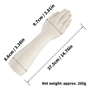 TAIDU High-Quality Tattoo Practice Silicone Forearm with Hand
