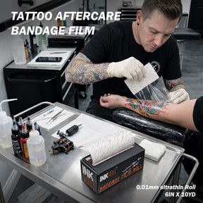 Inksoul Tattoo Bandage Film 0,01 mm UltraHin Roll 6in x 10yd