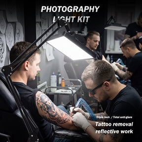 INKSOUL®  Tattoo removal reflective work & photography light kit