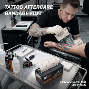 Inksoul Tattoo Bandage Film 0,01 mm UltraHin Roll 6in x 10yd