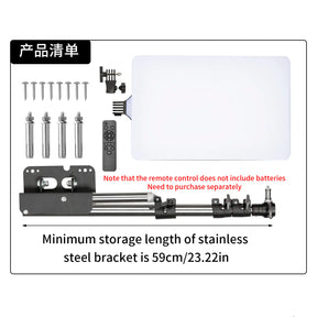 TAIDU PROMOTIONAL PL-48 LARGE PANEL TELESCOPING TATTOO WALL LIGHT