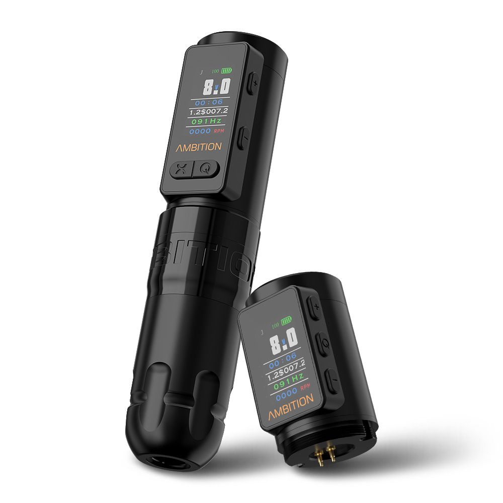 Ambition ワイヤレスタトゥーマシン DHM TATTOO SUPPLY / 【Ambition】 Zetton Wireless Tattoo
