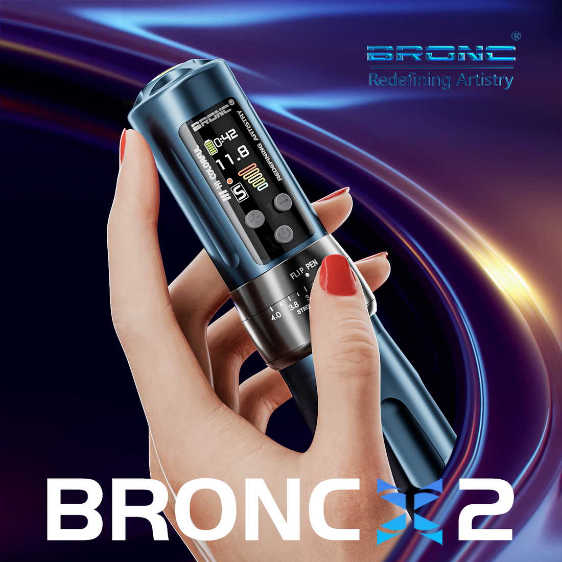 2024 BRONC X2 Adjustable Wireless Pen