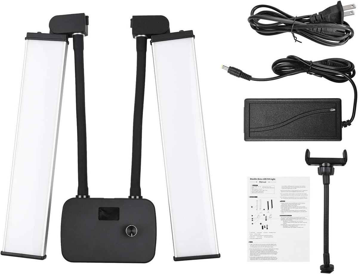INKSOUL Flexible Double Arms LED Fill Light