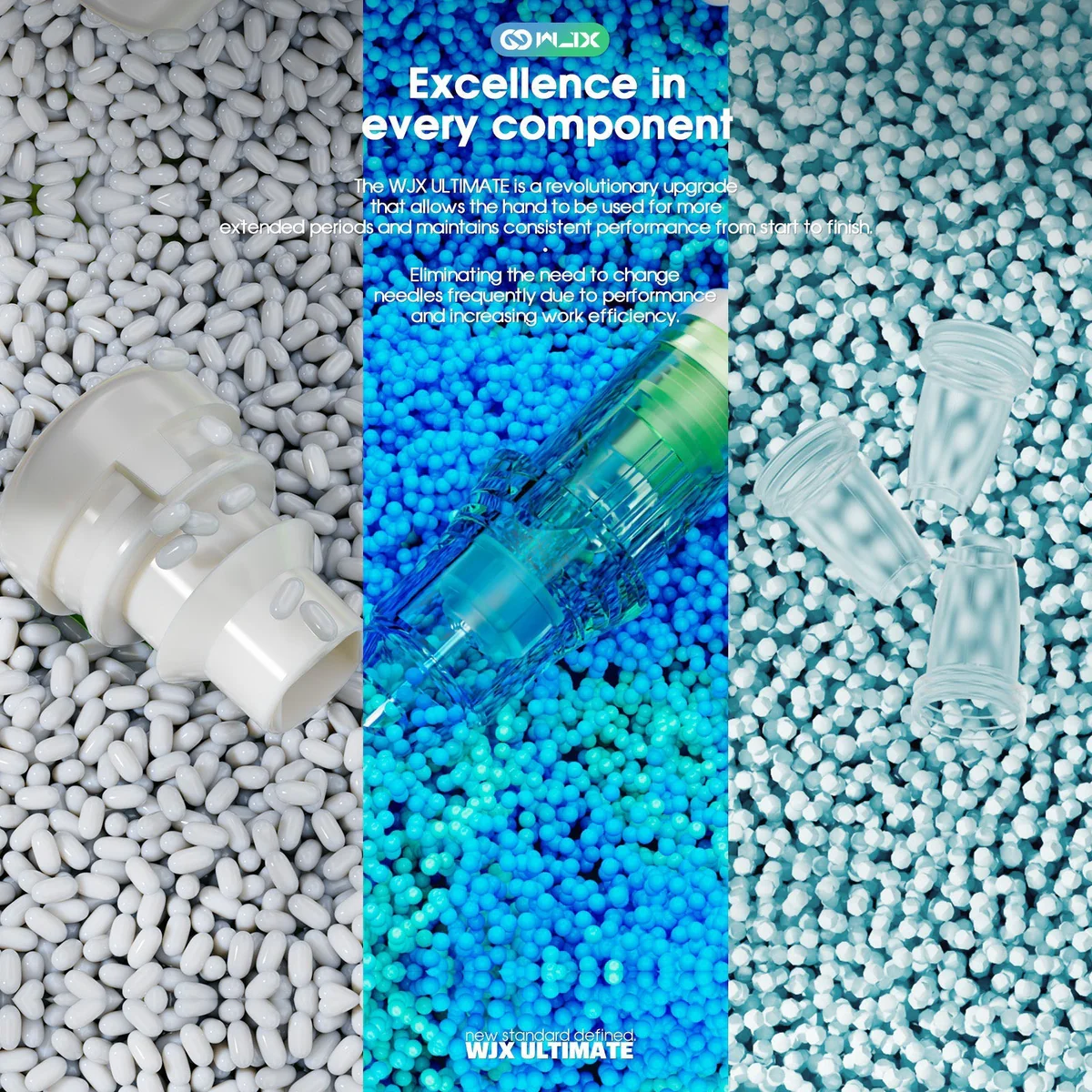 WJX Wonder PMU Tattoo Cartridges Needles – Box of 20