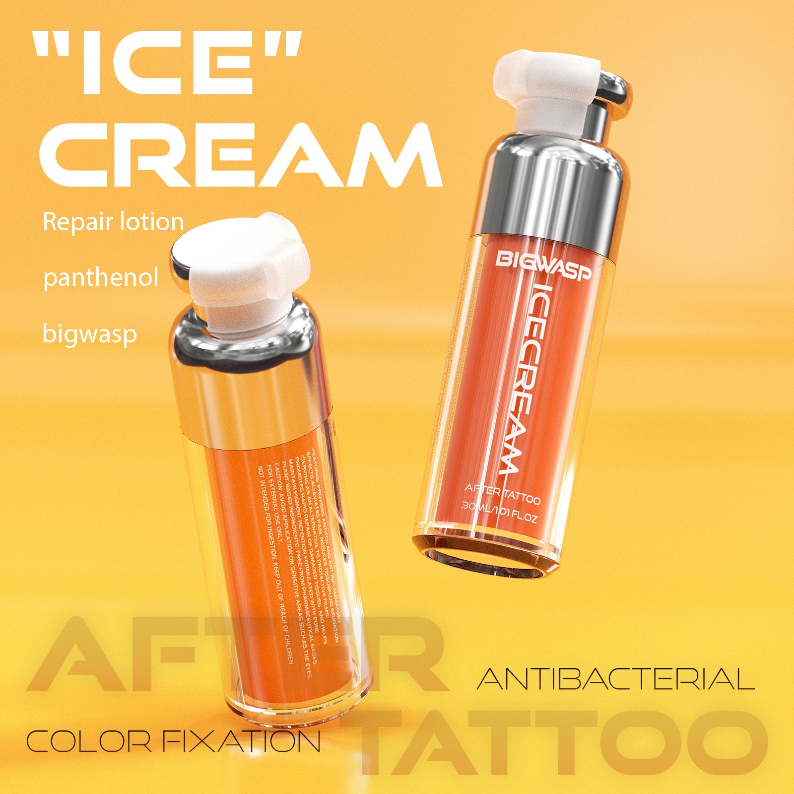 BIGWASP IceCream Tattoo Aftercares Repair Cream