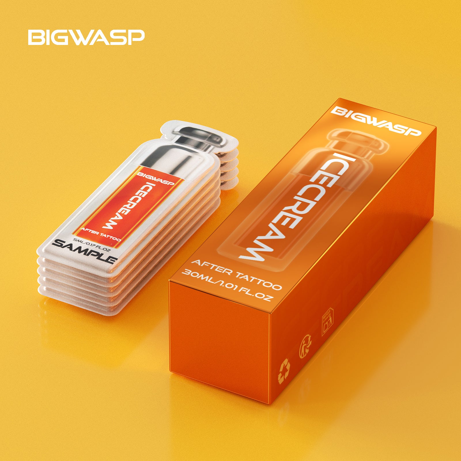 BIGWASP IceCream Tattoo Aftercares Repair Cream