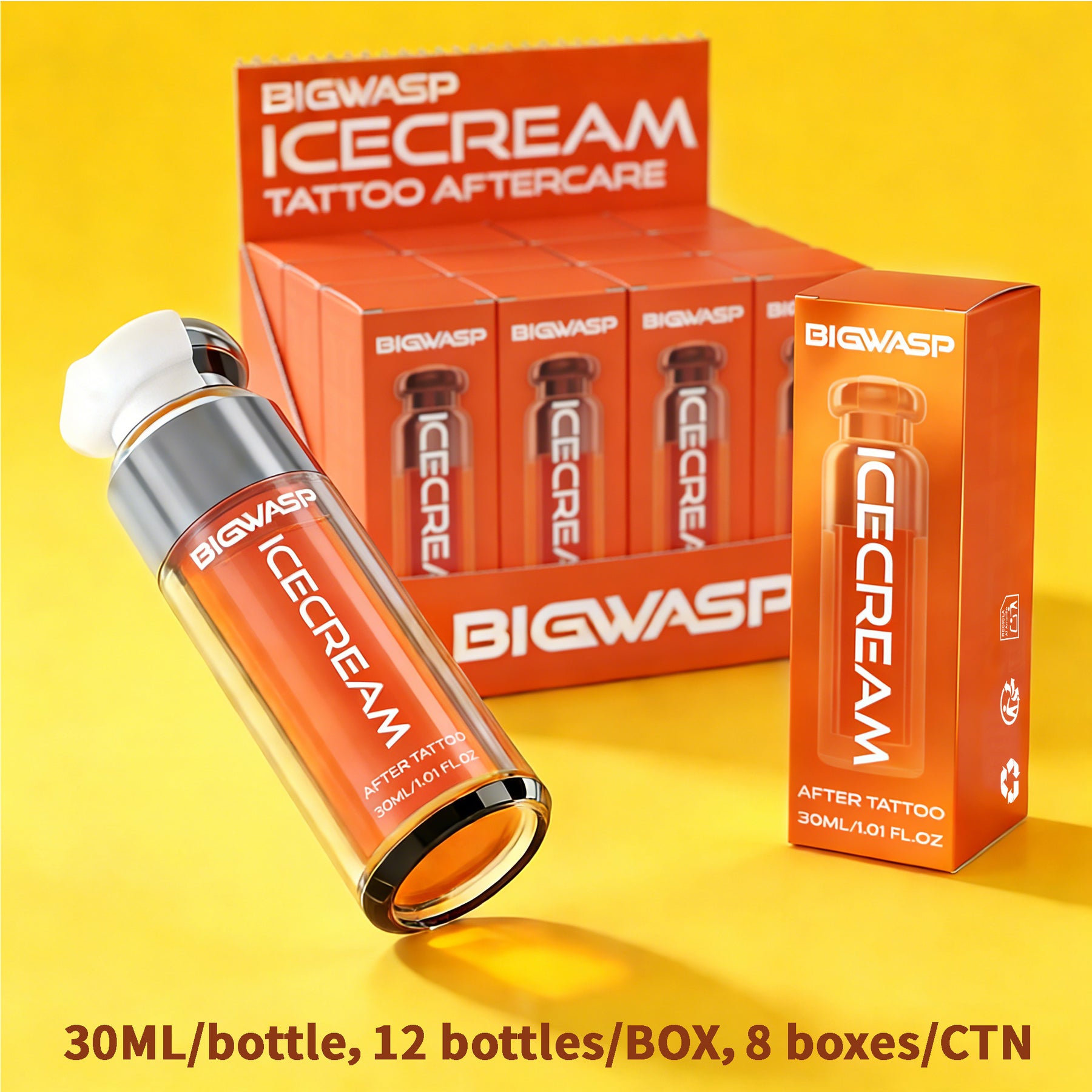 BIGWASP IceCream Tattoo Aftercares Repair Cream