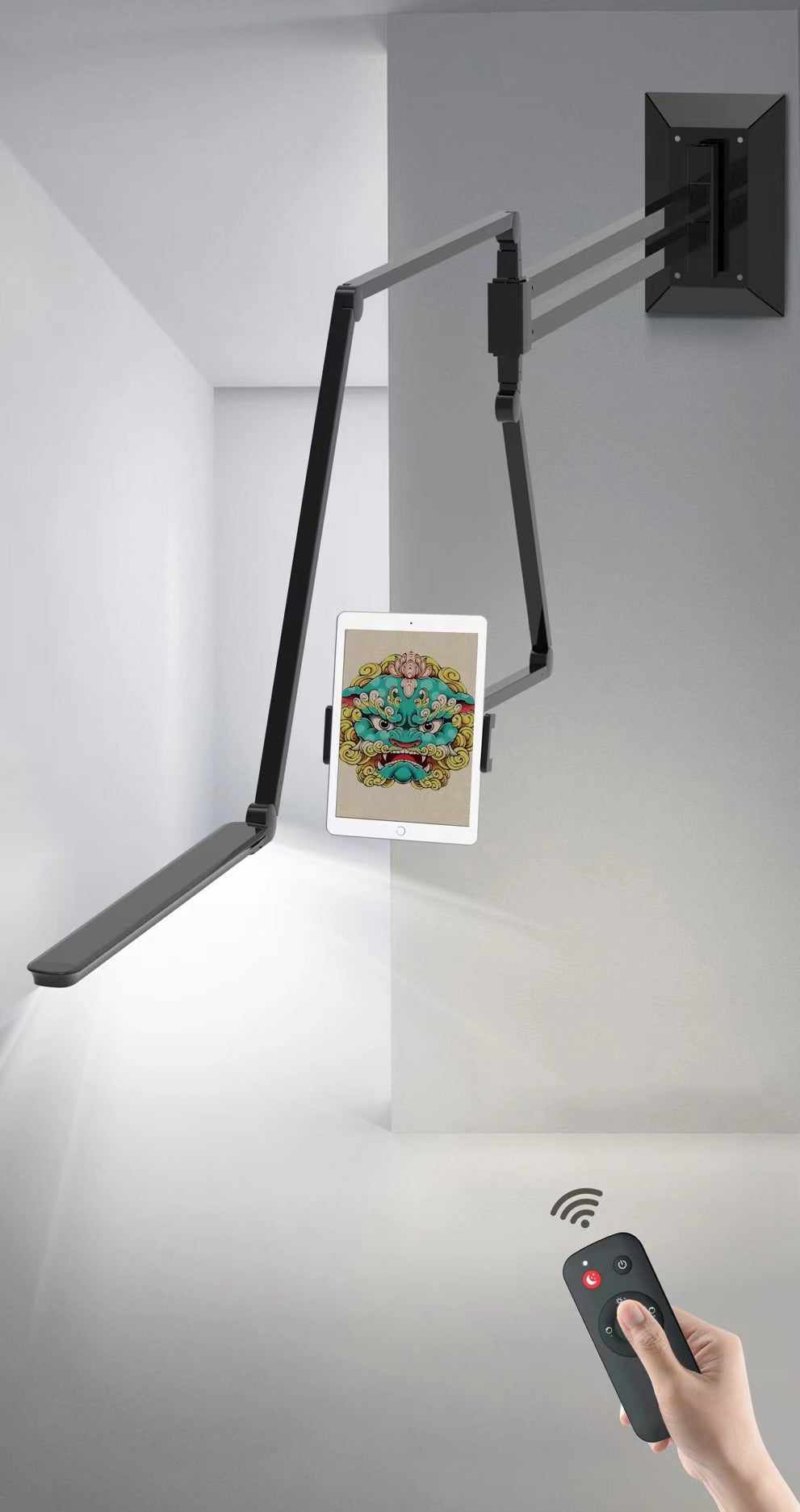 Multifunctional and convenient work lamp---Wall mounted light