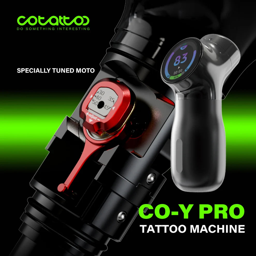 CO-Y (OS)Pro Tattoo Machine|Responsive rebound,sharper penetration