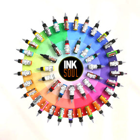 360° Tattoo Ink Display Turntable Wheel Rack