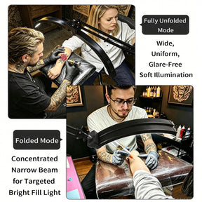 TAIDU X5 Anti-Glare Floor Stand Tattoo Shading Light