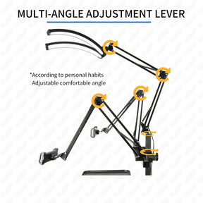 TAIDU X5 Professional Tattoo Workstation with Foldable Half-Moon Light