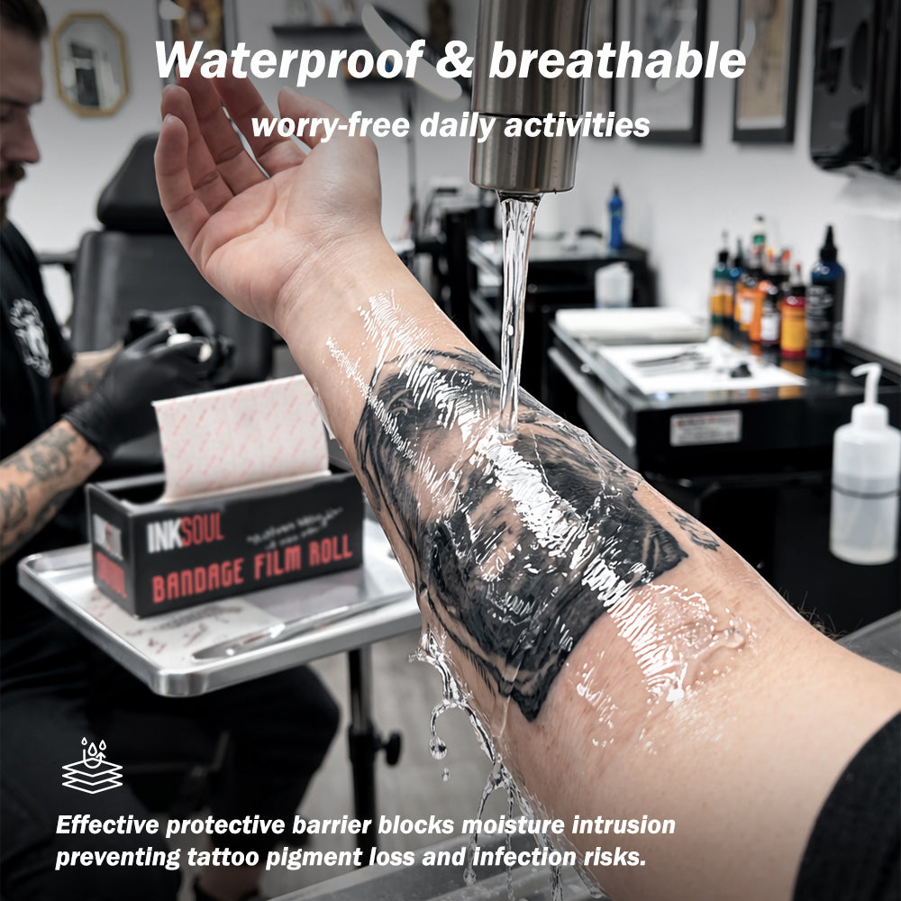 Inksoul Tattoo Bandage Film 0,01 mm UltraHin Roll 6in x 10yd