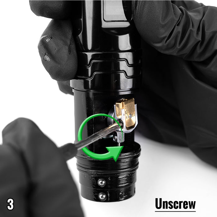 EZ P3 Pro Turbo 2.0 Upgrade Direct Drive Wireless Tattoo Machine with Adjustable Stroke 5.0mm