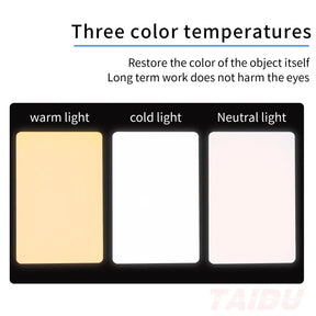 TAIDU PROMOTIONAL PL-48 LARGE PANEL TELESCOPING TATTOO WALL LIGHT