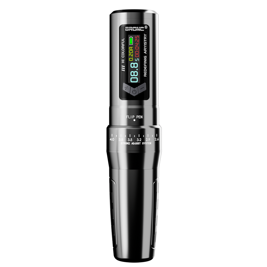 Bronc SIREN Adjustable Wireless Tattoo Pen