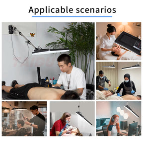 TAIDU PROMOTIONAL PL-48 LARGE PANEL TELESCOPING TATTOO WALL LIGHT
