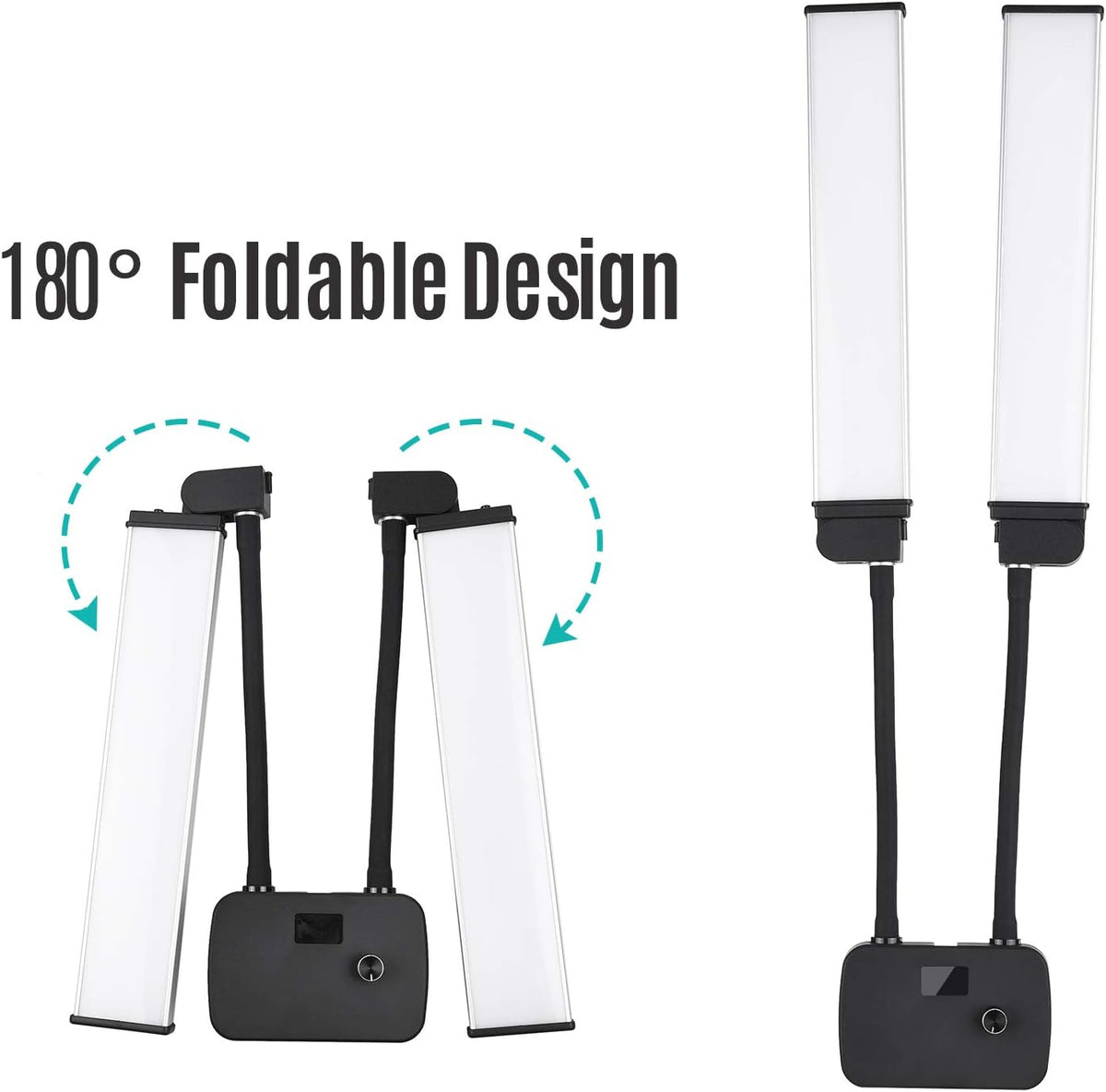 INKSOUL Flexible Double Arms LED Fill Light